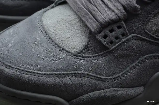 Cheap TBK Cool 930155-003 x KAWS Grey Jordan Air 4 0429